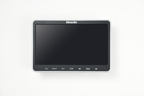 GOnavidio 10.1'' Car DVD Player with HDMI Input Support 1080P MP4 Video, USB/SD Card, AV In/Out, Region Free, Region Free, Last Memory